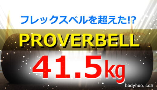 とうとう発売！「プロバーベル41.5㎏」はフレックスベルを超えた可変式ダンベル